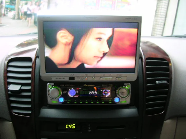 소렌토 DVH-P5050과 AVX-P7800W 장착모습 티비열림