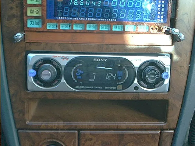 SM5 소니 CDX-CA730X 장착모습 사진 1