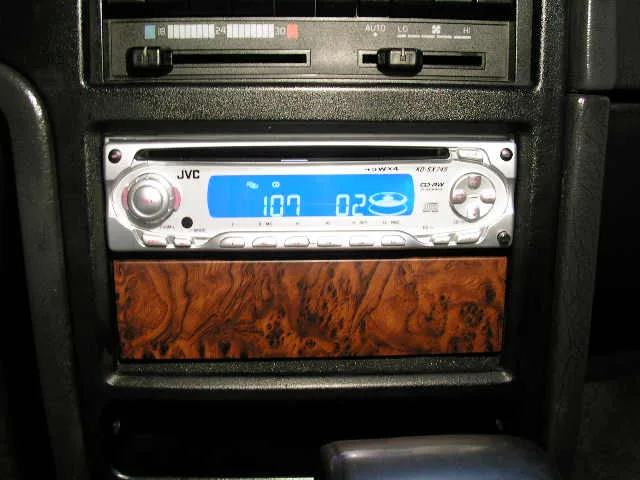 소나타 JVC KD-SX745와 서랍장 장착모습
