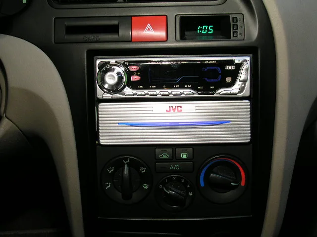 아반테XD JVC KD-G505와 JVC LED서랍장 장착모습 전체