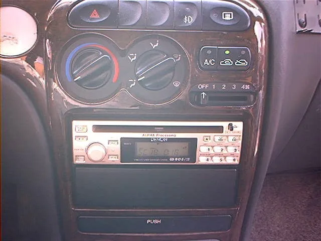 아반테 데논 DCT-1000RG와 서랍장 장착모습 사진 1