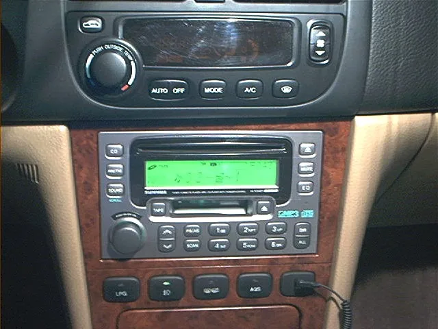 매그너스 대우 판매용 MP3 플레이어 AGC 0106C 장착모습 사진 1