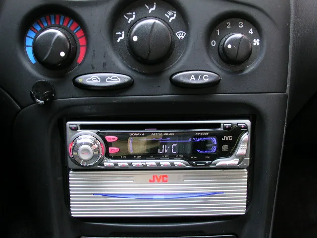 아반테 JVC KD-G405와 LED서랍장 장착모습 전체