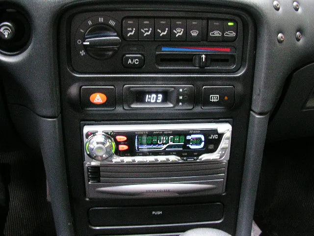 소나타2 JVC KD-G505와 서랍장 장착모습