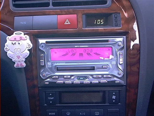 아반테XD 켄우드 DPX-5300M 장착모습