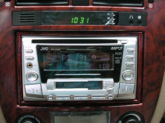 라세티 JVC KW-XC828 장착모습