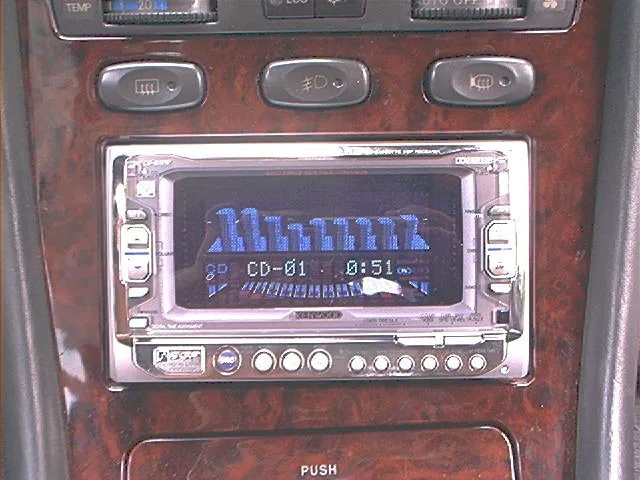 뉴그랜져 켄우드 DPX 6030 장착모습 사진 1