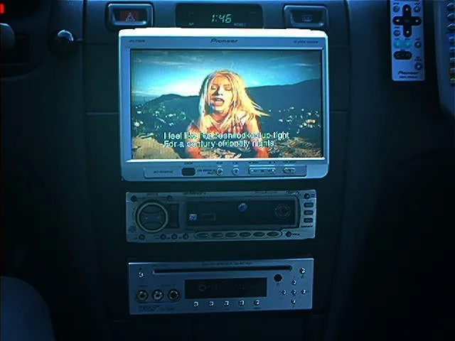 SM5 클라리온 DXZ715 파이오니아 AVX-P7800W 볼트DVD장착모습(OPEN)