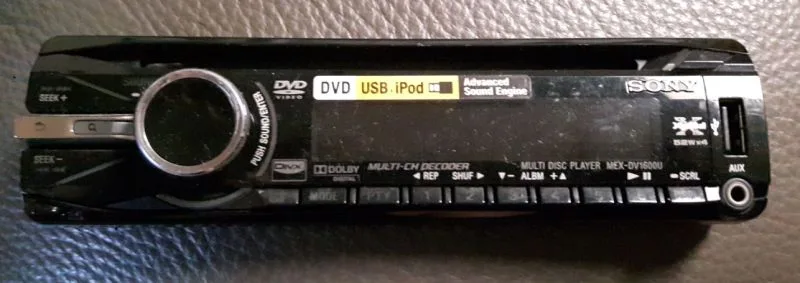 소니 헤드유닛 (MEX-DV1600U) 수리 상담 사진 1