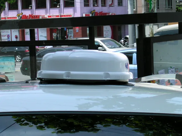 그랜드카니발 위성 스카이라이프 장착 모습