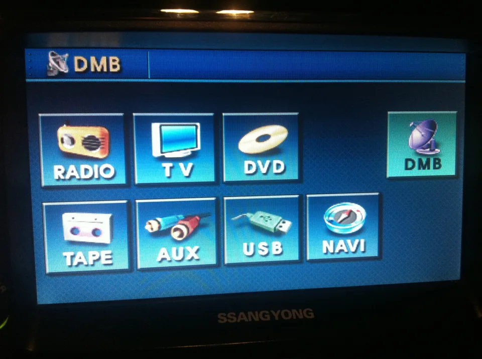 렉스턴2 순정 AV 올인원에 관한 질문올립니다. 사진 1