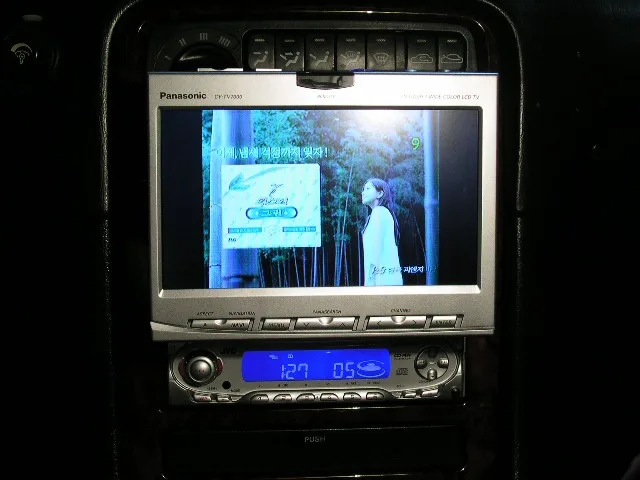 소나타2 JVC KD-SX745와 파나소닉 CY-TV7000 장착모습(OPEN)