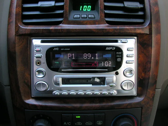 뉴이프소나타 JVC KW-XC838 장착모습