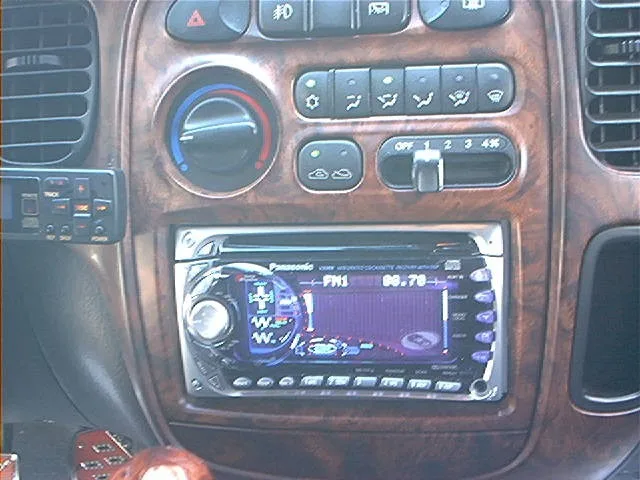스타렉스 파나소닉 VX999 장착모습 사진 1
