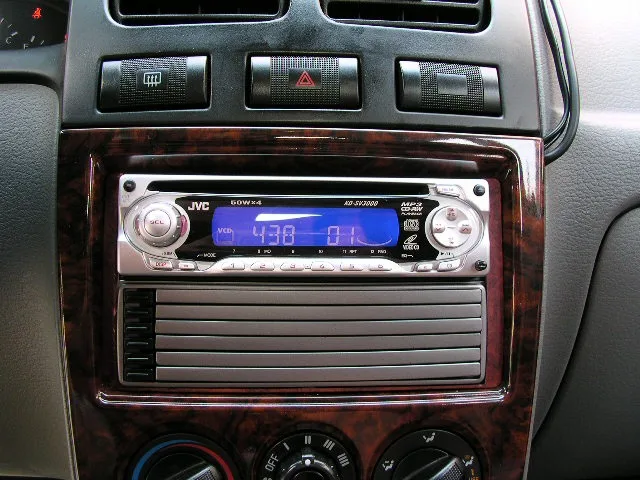 라세티 JVC KD-SX745와 5매씨디서랍장 장착모습(전체)
