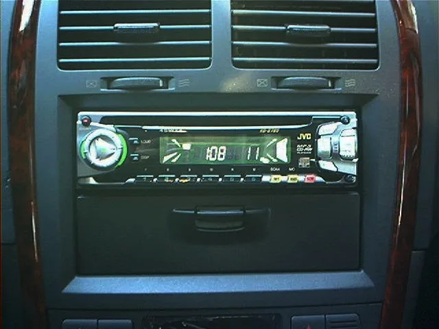 옵티마 JVC KD-S785 장착모습