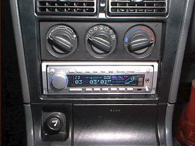 프린스 JVC KD-SH-77R 장착모습 사진 1