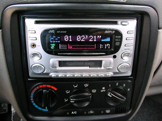 누비라2 JVC KW-XC838 장착모습